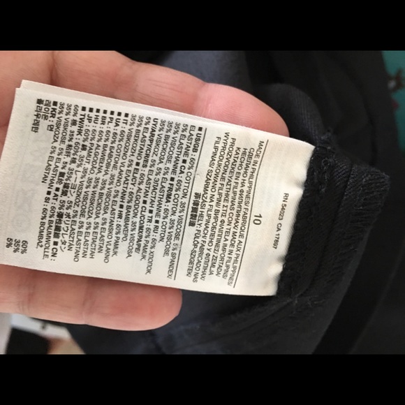 BANANA REPUBLIC square neck black dress EUC - Picture 8 of 8